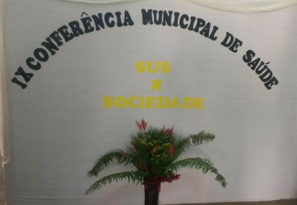 IX Confer&ecirc;ncia Municipal de Sa&uacute;de