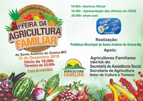 1&ordf; Feira da Agricultura Familiar