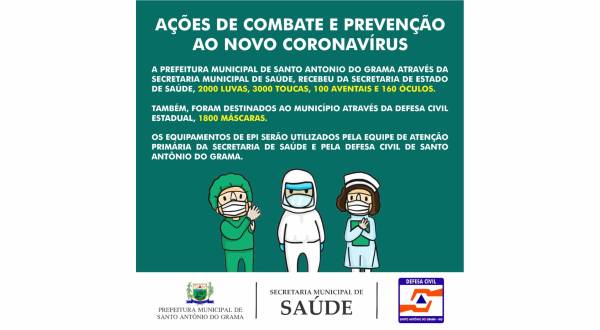 COMBATE E PREVEN&Ccedil;&Atilde;O AO NOVO CORONAVIRUS