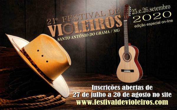21&ordm; FESTIVAL DE VIOLEIROS DE SANTO ANT&Ocirc;NIO DO GRAMA