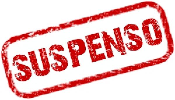 SUSPENS&Atilde;O DO PROCESSO SELETIVO SIMPLIFICADO