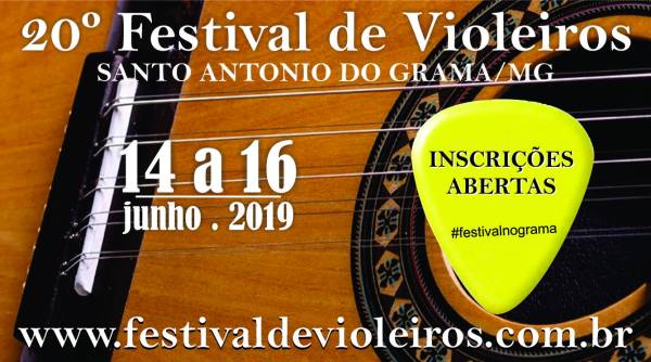 20&ordm; Festival de Violeiros de Santo Ant&ocirc;nio do Grama